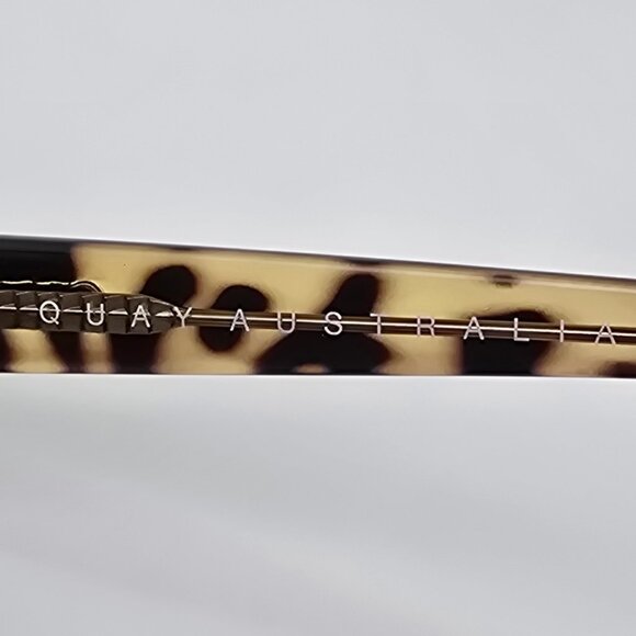 *SOLD* Quay Australia x JLO Hindsight Tortoise Stud Frame Brown Lens Sunglasses - Picture 11 of 15